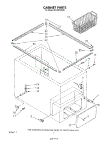 02 - Section parts for Whirlpool Freezer EH120FXSN00 from AppliancePartsPros.com