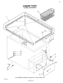 02 - Section parts for Whirlpool Freezer EH120CXLW6 from AppliancePartsPros.com