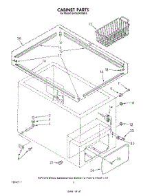02 - Section parts for Whirlpool Freezer EH15EFXRW5 from AppliancePartsPros.com