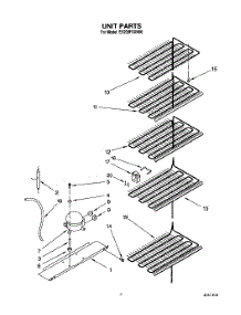 05 - Unit parts for Whirlpool Freezer EV200FXXN00 from AppliancePartsPros.com
