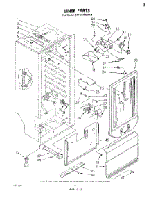 04 - Liner parts for Whirlpool Freezer EV15HKXRW1 from AppliancePartsPros.com