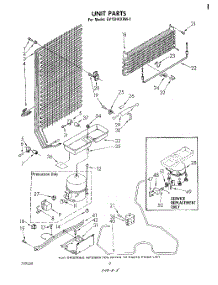 06 - Unit parts for Whirlpool Freezer EV15HKXRW1 from AppliancePartsPros.com