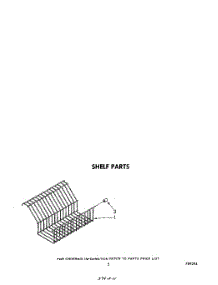 04 - Shelf parts for Whirlpool Freezer EV110CXRW1 from AppliancePartsPros.com