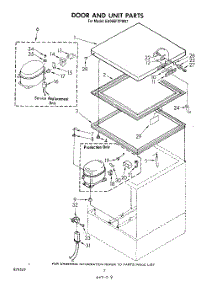 02 - Section parts for Whirlpool Freezer EH06EFXPW07 from AppliancePartsPros.com