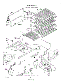 05 - Unit parts for Whirlpool Freezer EV20VS1KW1 from AppliancePartsPros.com