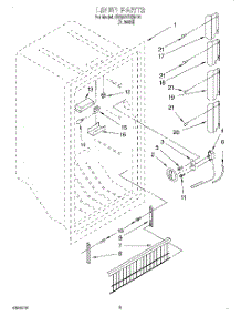02 - Liner, Lit / Optional parts for Whirlpool Freezer EV200FXEN01 from AppliancePartsPros.com