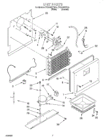 04 - Unit parts for Whirlpool Freezer EV200NXEN04 from AppliancePartsPros.com