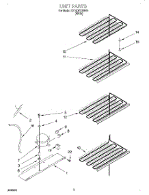 03 - Unit parts for Whirlpool Freezer EV150FXGW00 from AppliancePartsPros.com