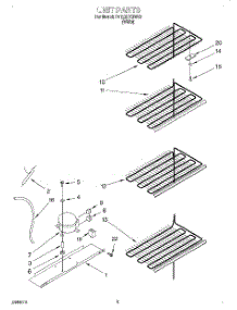 03 - Unit parts for Whirlpool Freezer EV120FXGW00 from AppliancePartsPros.com
