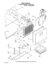 04 - Unit Parts parts for Whirlpool Freezer EV188NYWS01 from AppliancePartsPros.com