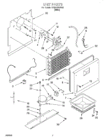 04 - Unit parts for Whirlpool Freezer EV200NXGW02 from AppliancePartsPros.com