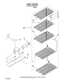 03 - Unit Parts parts for Whirlpool Freezer EV181FZTQ01 from AppliancePartsPros.com
