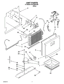 04 - Unit Parts, Optional Parts (Not Included) parts for Whirlpool Freezer EV181NCRCQ01 from AppliancePartsPros.com