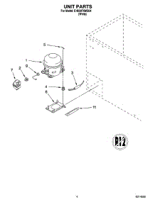 03 - Unit Parts, Optional Parts (Not Included) parts for Whirlpool Freezer EH050FXMQ04 from AppliancePartsPros.com