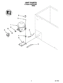 03 - Unit Parts, Optional Parts (Not Included) parts for Whirlpool Freezer EH070FXRQ00 from AppliancePartsPros.com