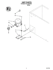 03 - Unit Parts, Optional Parts (Not Included) parts for Whirlpool Freezer EHL151FXRQ00 from AppliancePartsPros.com