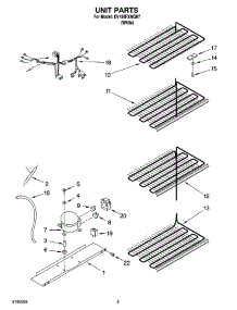 03 - Unit Parts parts for Whirlpool Freezer EV150FXMQ07 from AppliancePartsPros.com