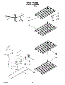 03 - Unit Parts parts for Whirlpool Freezer EV150FXMQ09 from AppliancePartsPros.com