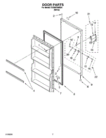 04 - Door Parts, Optional Parts (Not Included) parts for Whirlpool Freezer EV200FXMQ04 from AppliancePartsPros.com