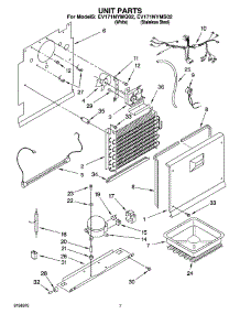04 - Unit Parts, Parts Not Illustrated parts for Whirlpool Freezer EV171NYMS02 from AppliancePartsPros.com