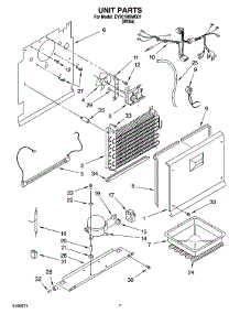 04 - Unit Parts, Optional Parts (Not Included) parts for Whirlpool Freezer EV201NXMQ01 from AppliancePartsPros.com