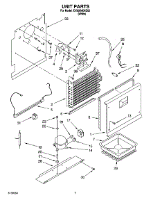 04 - Unit Parts parts for Whirlpool Freezer EV200NXKQ02 from AppliancePartsPros.com