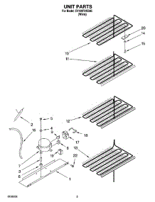 03 - Unit Parts parts for Whirlpool Freezer EV120FXKQ05 from AppliancePartsPros.com