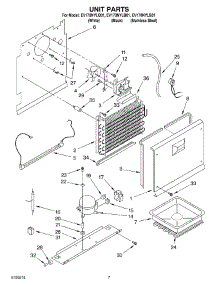 04 - Unit Parts, Parts Not Illustrated parts for Whirlpool Freezer EV170NYLB01 from AppliancePartsPros.com