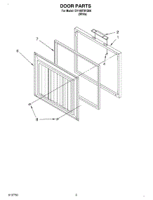02 - Section parts for Whirlpool Freezer EH100FXKQ00 from AppliancePartsPros.com
