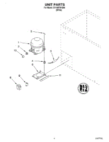 03 - Section parts for Whirlpool Freezer EH100FXKQ00 from AppliancePartsPros.com
