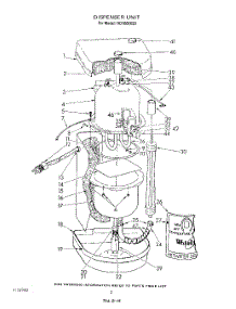 02 - Dispenser parts for Whirlpool Hot Water Dispenser HD1000XS0 from AppliancePartsPros.com