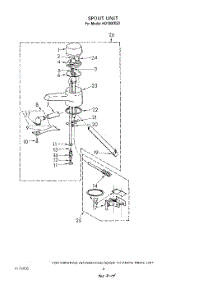 03 - Spout parts for Whirlpool Hot Water Dispenser HD1000XS0 from AppliancePartsPros.com