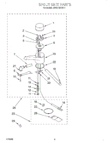 04 - Spot Unit parts for Whirlpool Hot Water Dispenser JHWS160ACR4 from AppliancePartsPros.com
