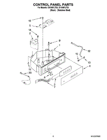 04 - Control Panel Parts parts for Whirlpool Ice Machine GI15NFLTS2 from AppliancePartsPros.com