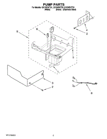 03 - Pump Parts parts for Whirlpool Ice Machine GI15NDXTS1 from AppliancePartsPros.com