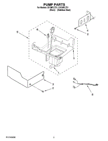 03 - Pump Parts parts for Whirlpool Ice Machine GI15NFLTS1 from AppliancePartsPros.com