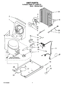 05 - Unit Parts, Optional Parts (Not Included) parts for Whirlpool Ice Machine GI15NFLTB1 from AppliancePartsPros.com