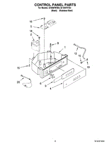 04 - Control Panel Parts parts for Whirlpool Ice Machine GI15NFRTS0 from AppliancePartsPros.com