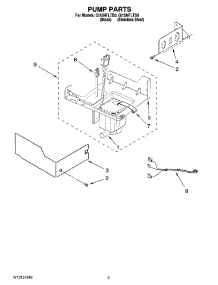 03 - Pump Parts parts for Whirlpool Ice Machine GI15NFLTB0 from AppliancePartsPros.com
