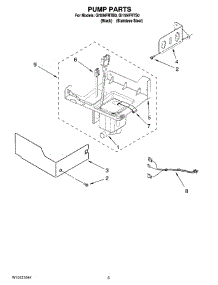 03 - Pump Parts parts for Whirlpool Ice Machine GI15NFRTB0 from AppliancePartsPros.com