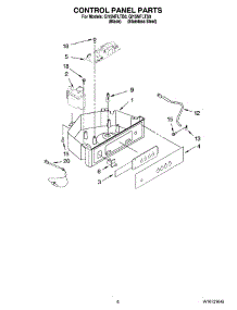 04 - Control Panel Parts parts for Whirlpool Ice Machine GI15NFLTS0 from AppliancePartsPros.com