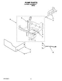 03 - Pump Parts parts for Whirlpool Ice Machine JEACS50SLF1 from AppliancePartsPros.com