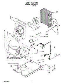 05 - Unit Parts, Optional Parts (Not Included) parts for Whirlpool Ice Machine JEACS50SLF1 from AppliancePartsPros.com