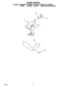 03 - Pump parts for Whirlpool Ice Machine GI1500XHN3 from AppliancePartsPros.com