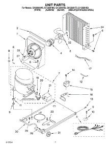 05 - Unit parts for Whirlpool Ice Machine GI1500XHT3 from AppliancePartsPros.com