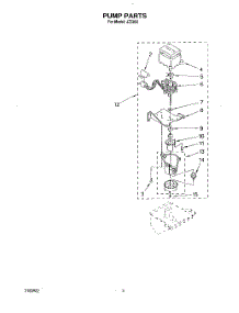 04 - Pump parts for Whirlpool Ice Machine JZ5062 from AppliancePartsPros.com