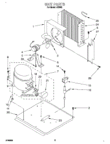 06 - Unit parts for Whirlpool Ice Machine JZ5062 from AppliancePartsPros.com