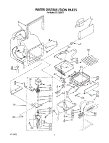 02 - Water Distribution parts for Whirlpool Ice Machine EC5100XT1 from AppliancePartsPros.com