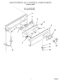 05 - Escutcheon And Control Components parts for Whirlpool Ice Machine JZ5065 from AppliancePartsPros.com