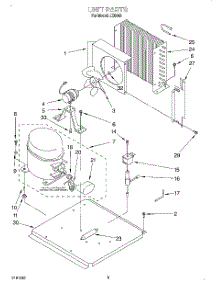 06 - Unit parts for Whirlpool Ice Machine JZ5065 from AppliancePartsPros.com